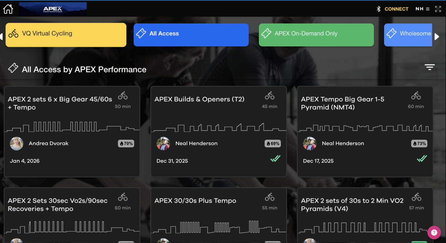 VELOCITY ONLINE TRAINING | APEX PERFORMANCE